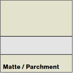 Matte/Parchment ULTRAMATTES REVERSE 1/16IN - Rowmark UltraMattes Reverse Engravable